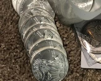 Uncirculated eagles