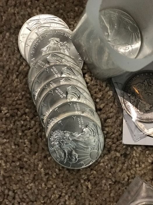 Uncirculated eagles