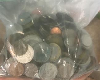 Foreign coins
