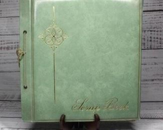 Filled Vintage Memories Keepsake Scrap Book