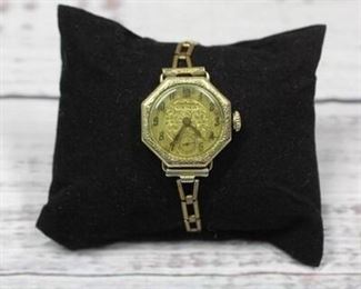 Vintage CYMA Gold Octagan Ladies Watch