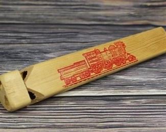 Wooden Train Whistle