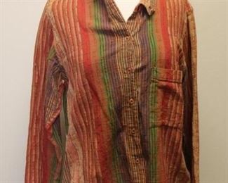 Citicraze Striped Button Up Long Sleeve Shirt