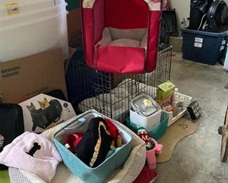 Dog crates, carriers, beds and accessories including costumes!