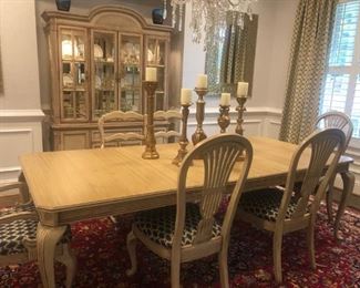 Dining room table seating for 8