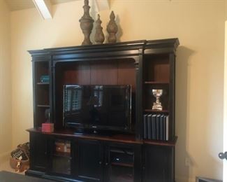 Armoire and shelf--
