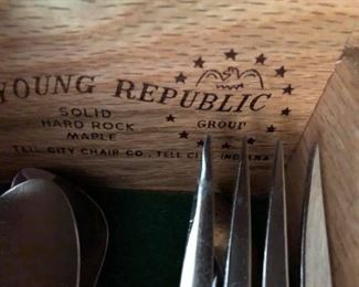 Young Republic Maple Dining Set