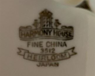 Heirloom by Harmony House Japanese China Set