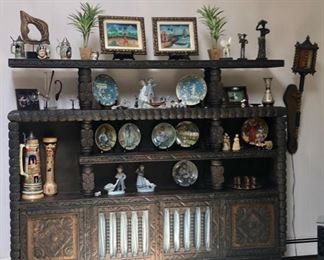 Vintage Spanish stylewall unit
