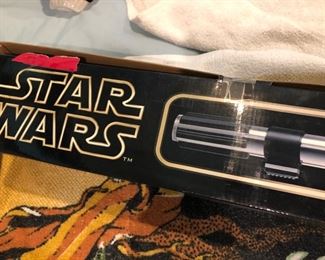 Vintage Star Wars Replica Light Saber by Master Replicas - new in box