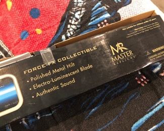 Vintage Star Wars Replica Light Saber by Master Replicas - new in box