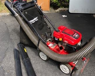 Troy Bilt Mower, chipper, shredder