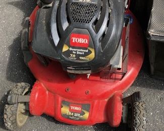 Toro lawnmower