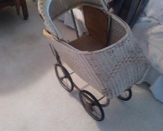 Antique Childs Doll Carriage