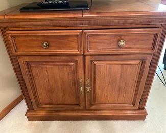 Stand alone cupboard can be used as buffet, TV stand, etc.