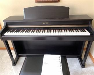 This piano is nice and compact but it can fill the room with sound.