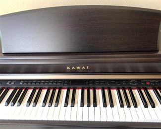 Sounds just like a real piano. Full sized, all the bells and whistles!