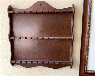 Spoon rack - many spoons are available as well.