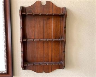 Spoon rack - many spoons are available as well.