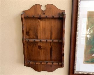 Spoon rack - many spoons are available as well.