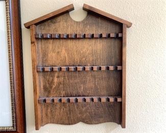 Spoon rack - many spoons are available as well.