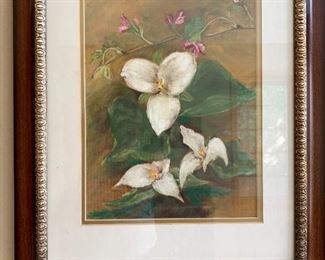 Beautiful original artwork, framed.