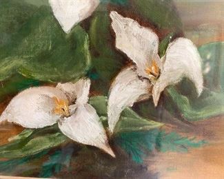 Beautiful original artwork, framed.