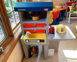 Little Tykes workshop.