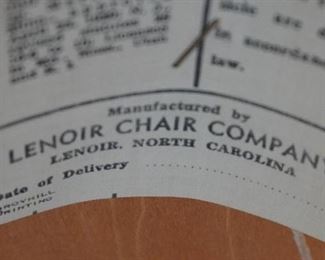 Lenoir Chair Co and Broyhill Premiere Saga dining room group