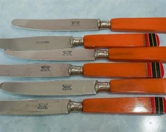 Bakelite handled knives