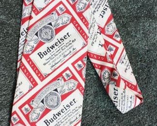 Vintage Budweiser Tie