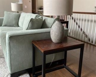 Arhaus Wood & Iron Base