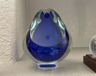 Robert Deeble Sign Art Glass