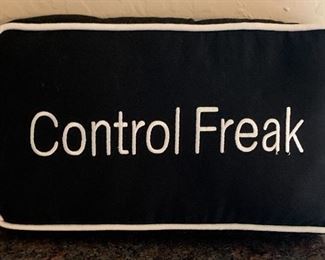 CONTROL FREAK! Pillow