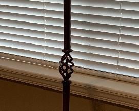 Floor Lamp w Metal Cutout Shade