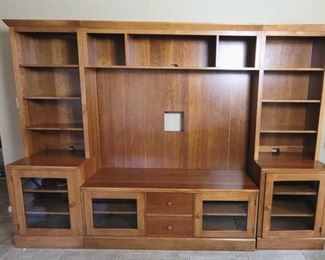 Ethan Allen entertainment center 