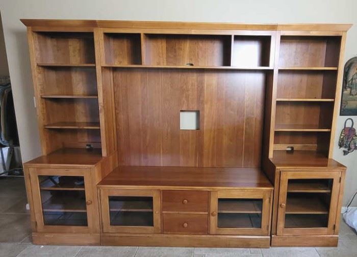 Ethan Allen entertainment center 