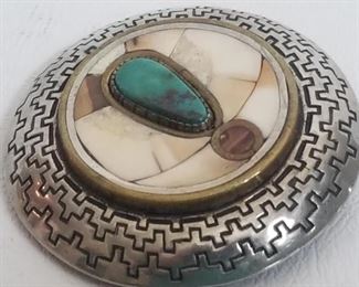 sterling belt buckle