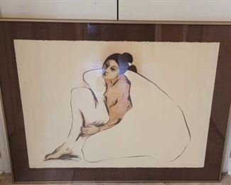 R C Gorman limited edition lithograph 