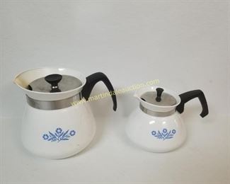 Vintage corning ware blue corn 