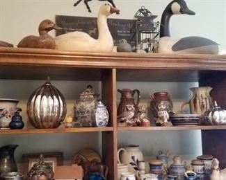 Geese, pottery and more