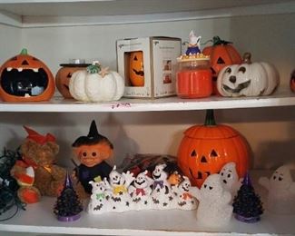 Now the pumpkins are Jack-o-lanterns