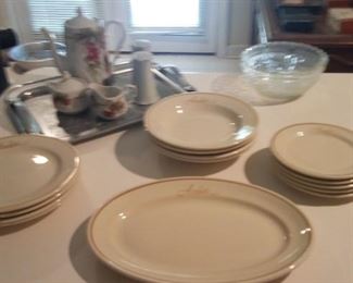 ARCHIES plates, platter, soups