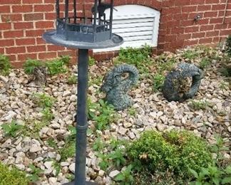 Bird feeder, Loch Ness