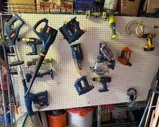 Edger, blower, drills and more!