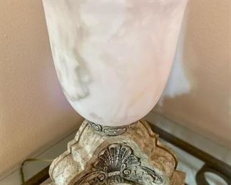 Frosted glass top lamp
*we have two
BOTH LAMPS SOLD