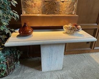 Italian travertine versitale sofa or stand alone table
*we have two