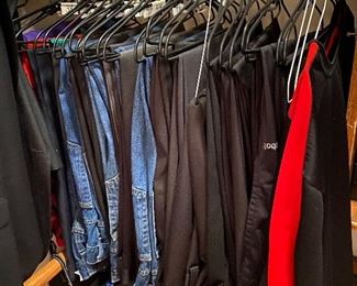 Men's jeans and slacks