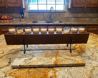 10 votive candle holder