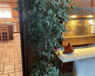 Large faux tree